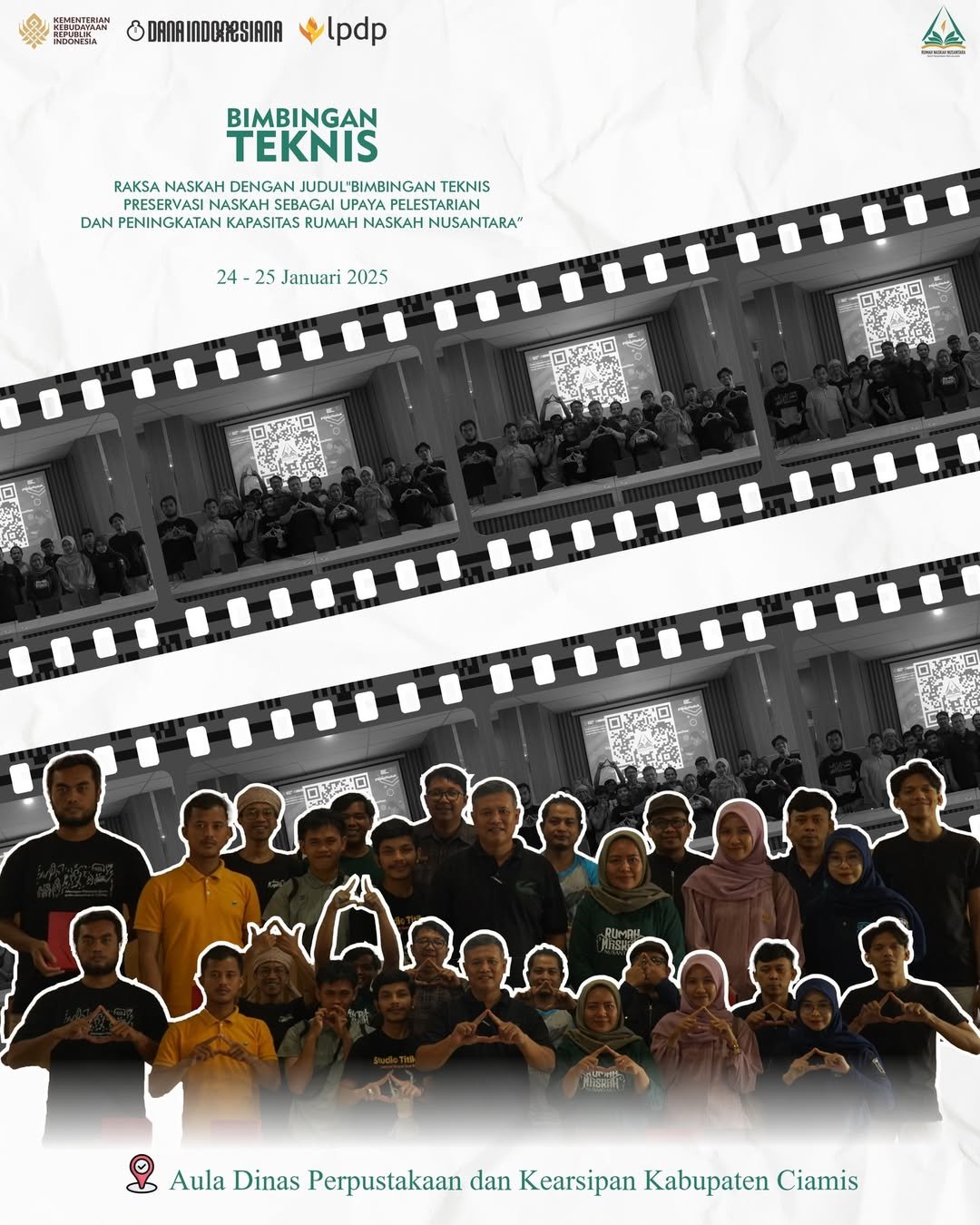 Bimbingan Teknis/Pelatihan Preservasi Naskah Kuno